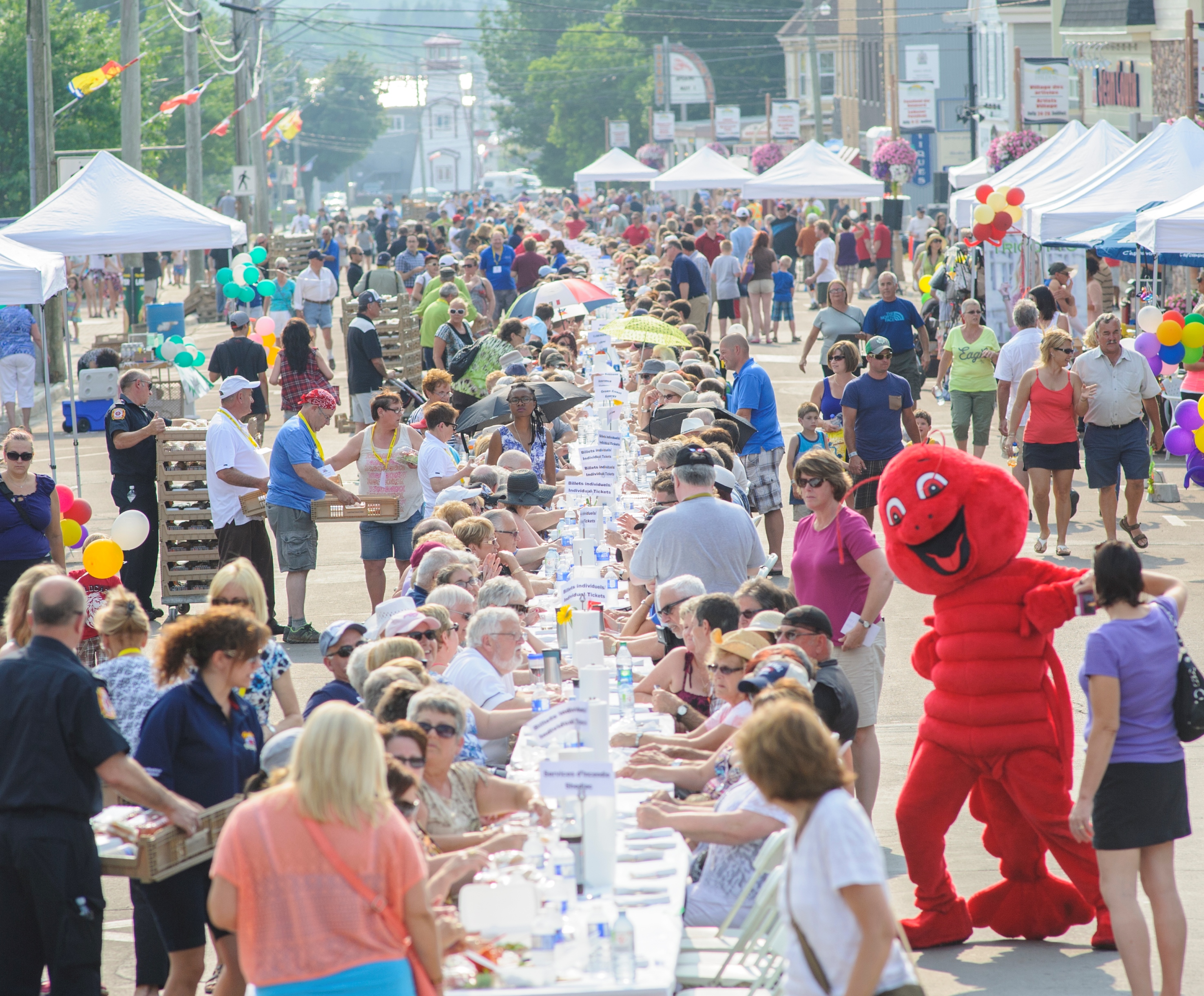 Longest Lobster Supper on Main Street